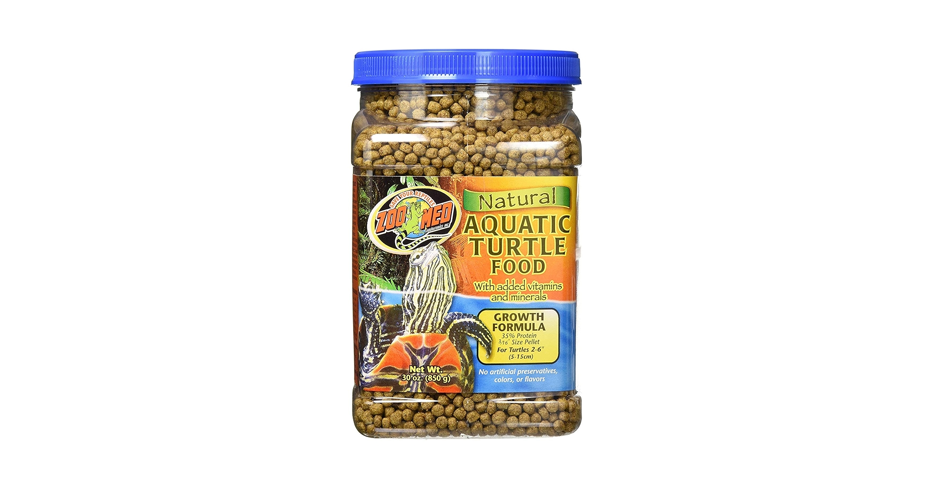 mlstoopidfoodページ Amazon.com : Zoo Med Aquatic Turtle Food Growth Formula 30